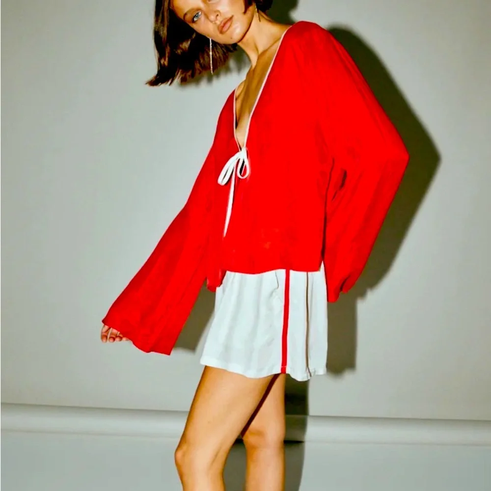 VRG girl. blouse and shorts. Prefer to sell as a set! - Picture 2 of 3